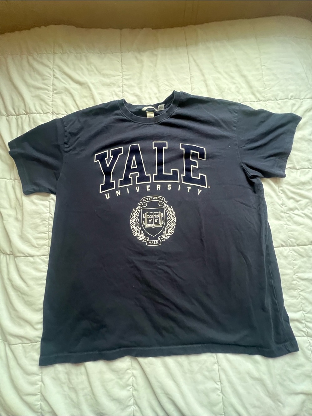 H&M Navy Blue Yale University Graphic Tee